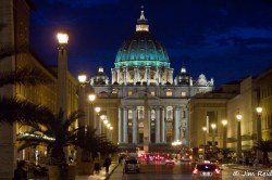 The Vatican at Dusk